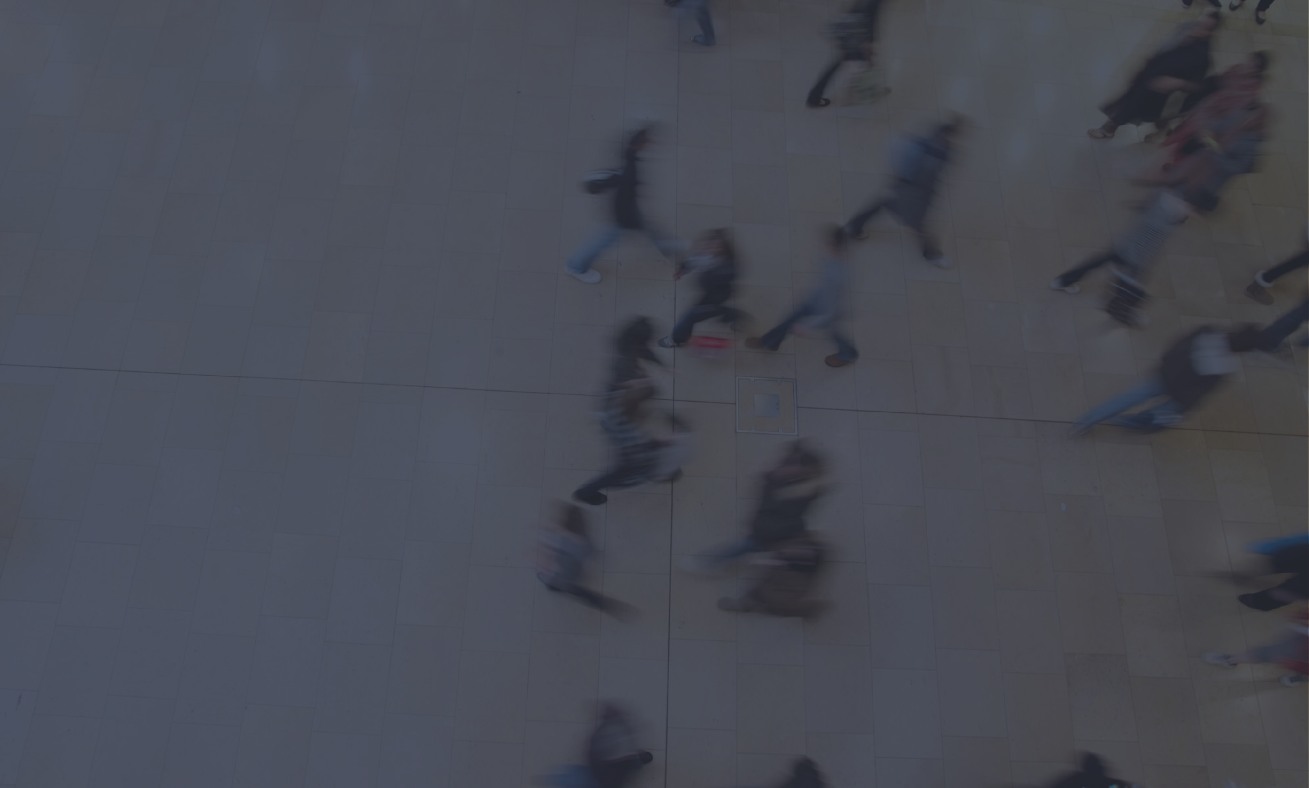Shoppers walking on a mall
